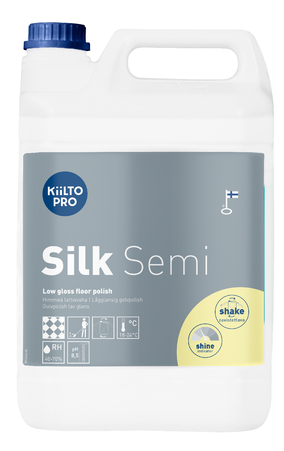 Kiilto Silk Semi 5l himmeä lattiavaha