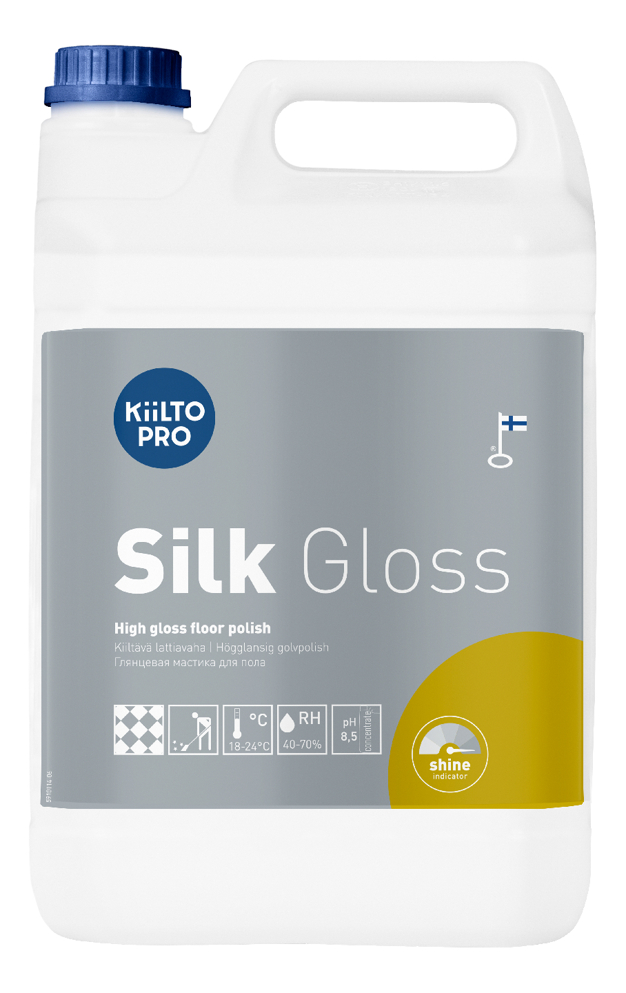 Kiilto Silk Gloss 5l kiiltävä lattiavaha