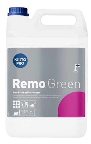 Kiilto Remo Green 5l huuhteluvapaa vahanpoistoaine