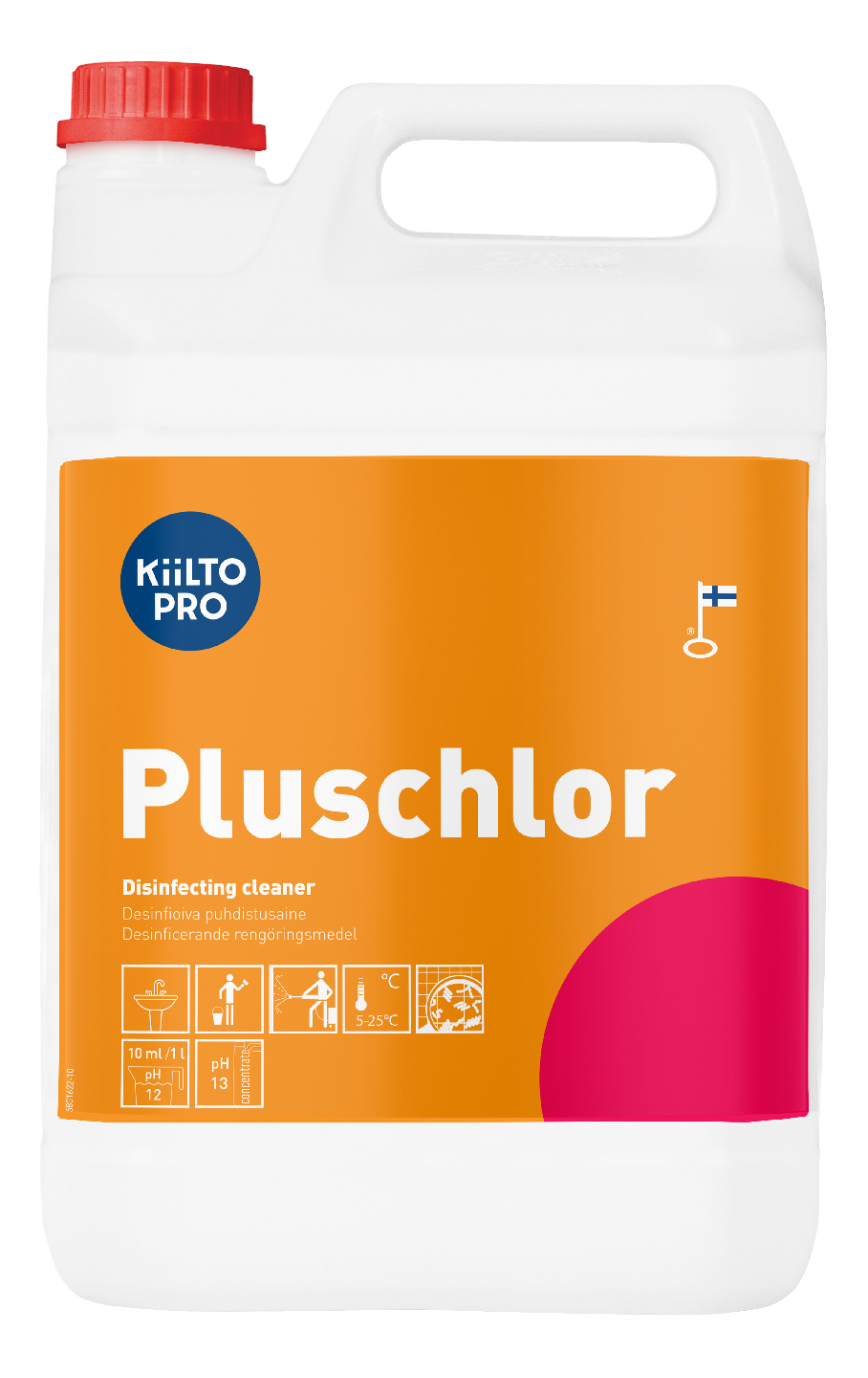 Kiilto Pluschlor desinfioiva puhdistusaine 5l