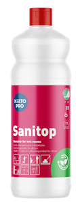 Kiilto Sanitop Hapan puhdistusaine 1l