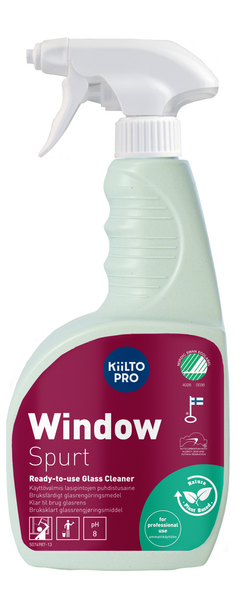 Kiilto Window Spurt 750 ml käyttövalmis lasinpuhdistusaine