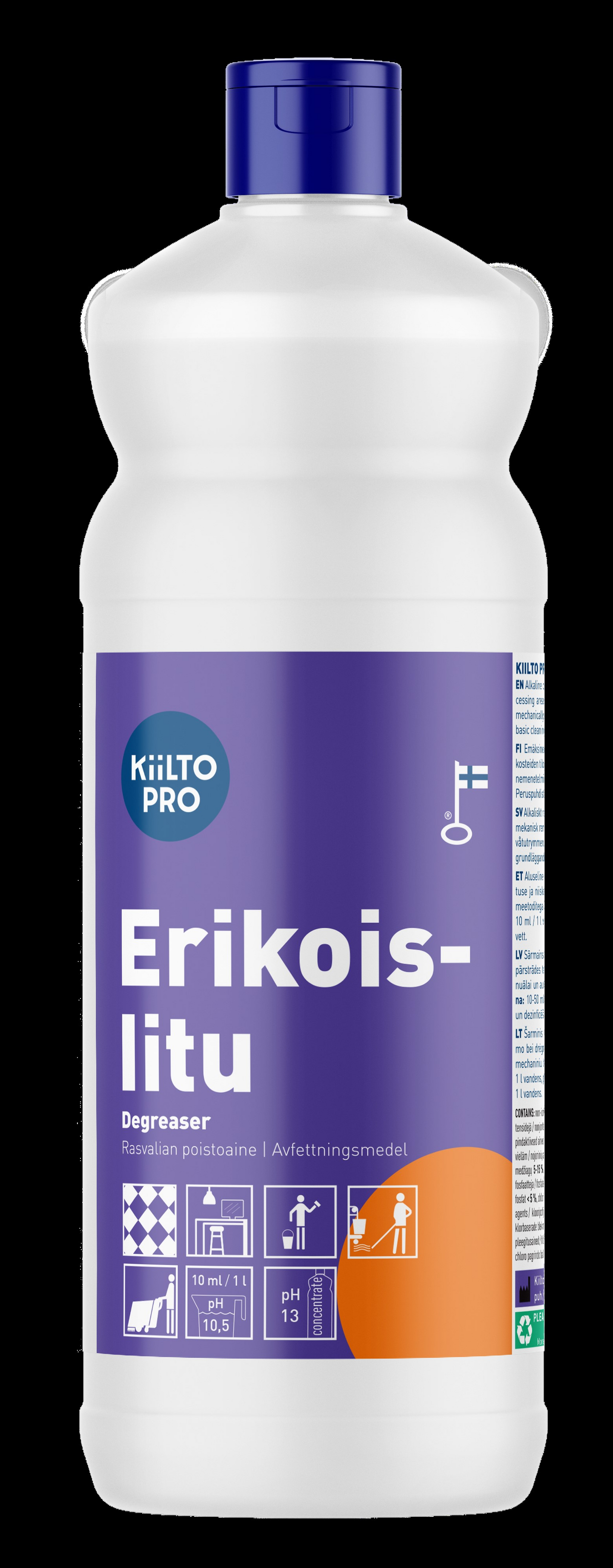 Kiilto Erikois-Iduna 1l desinfioiva puhdistusaine