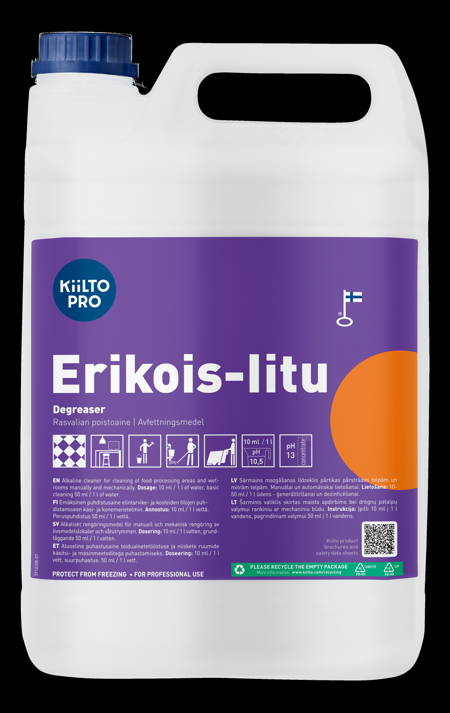 Kiilto Erikois-Iduna 5l desinfioiva puhdistusaine