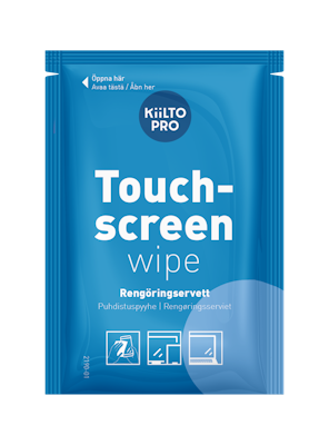 Kiilto Pro touchscreen wipe 95kpl