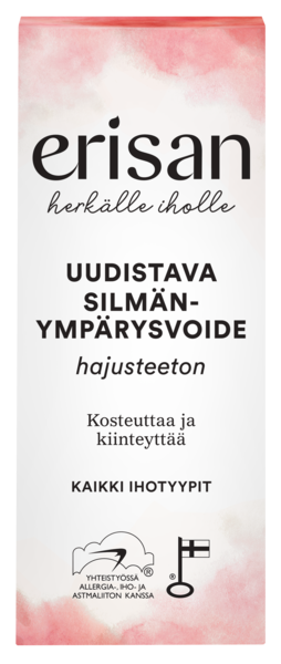 Erisan uudistava silmänympärysvoide 15ml Hajusteeton