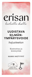 Erisan uudistava silmänympärysvoide 15ml Hajusteeton