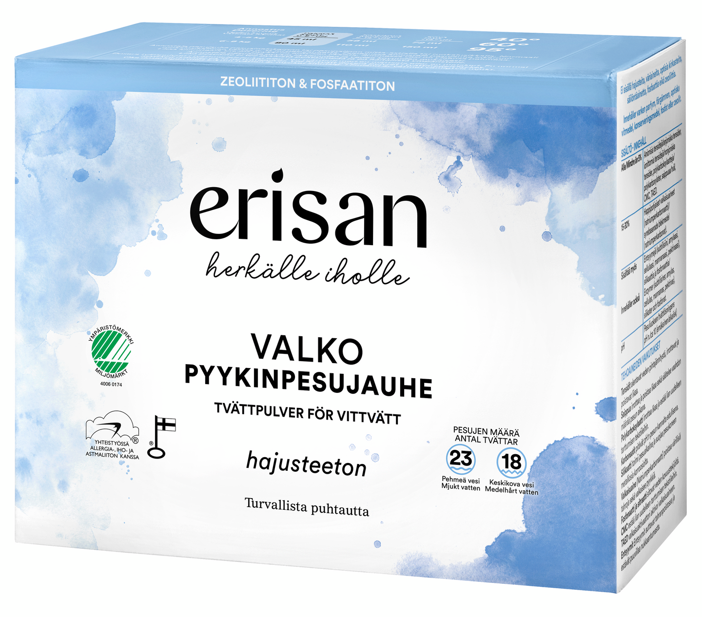 Erisan Valko pyykinpesujauhe 1kg