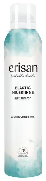 Erisan hiuskiinne 250ml elastic hajusteeton