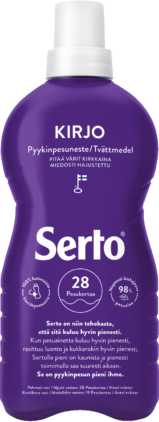 Serto Kirjo pyykinpesuneste 750ml