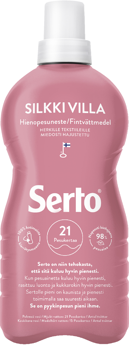 Serto Silkkivilla hienopesuneste 750ml