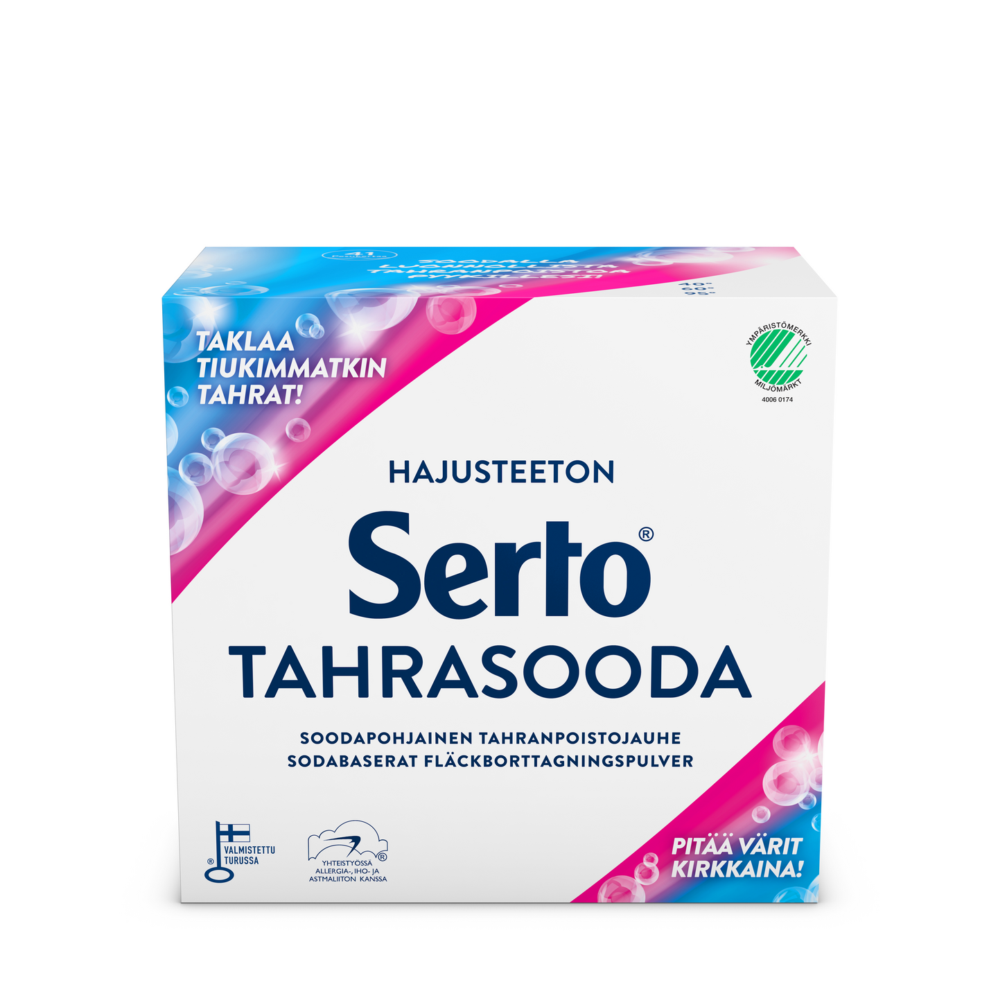 Serto hajusteeton tahrasooda 750gx72 qpa