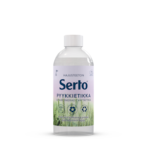 Serto hajusteeton pyykkietikka 475ml