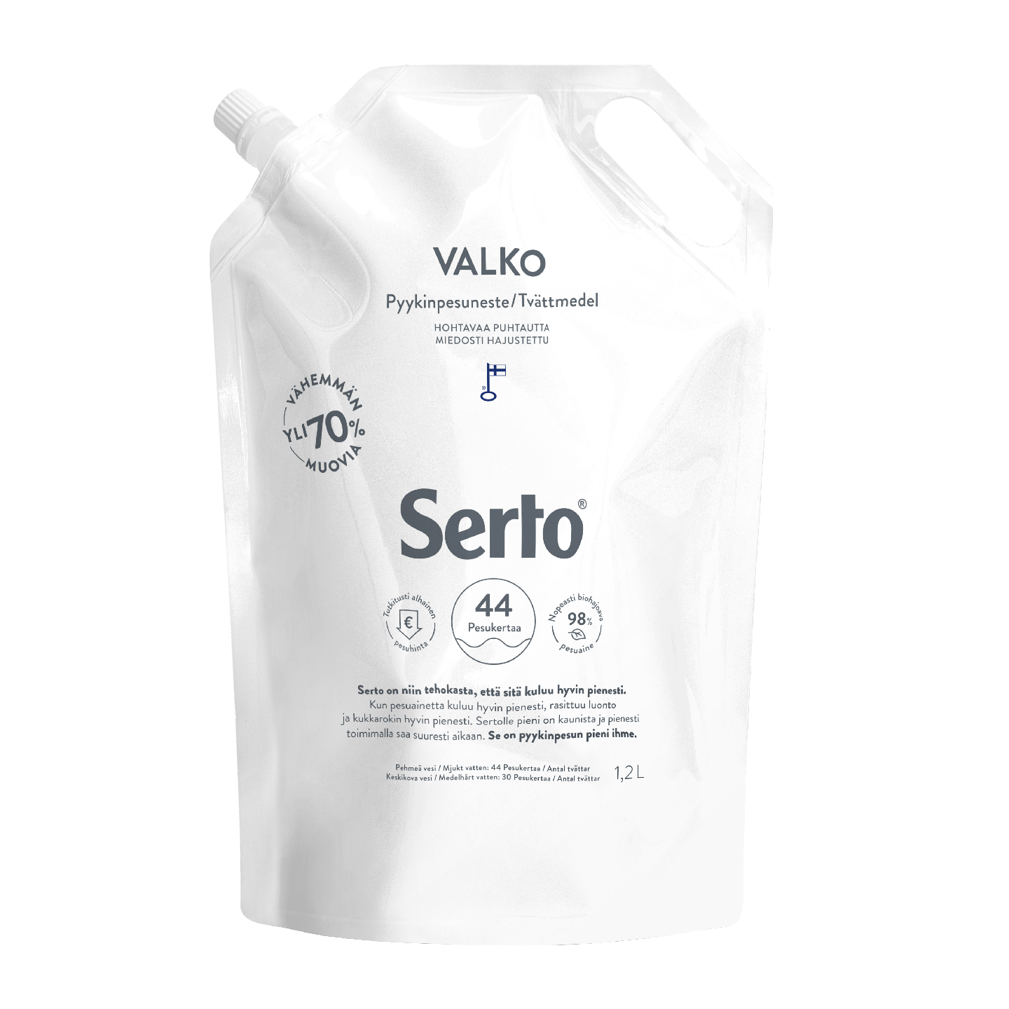 Serto valko pyykinpesuneste 1,2L