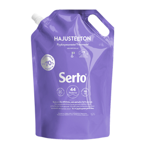 Serto Hajusteeton pyykinpesuneste 1,2L