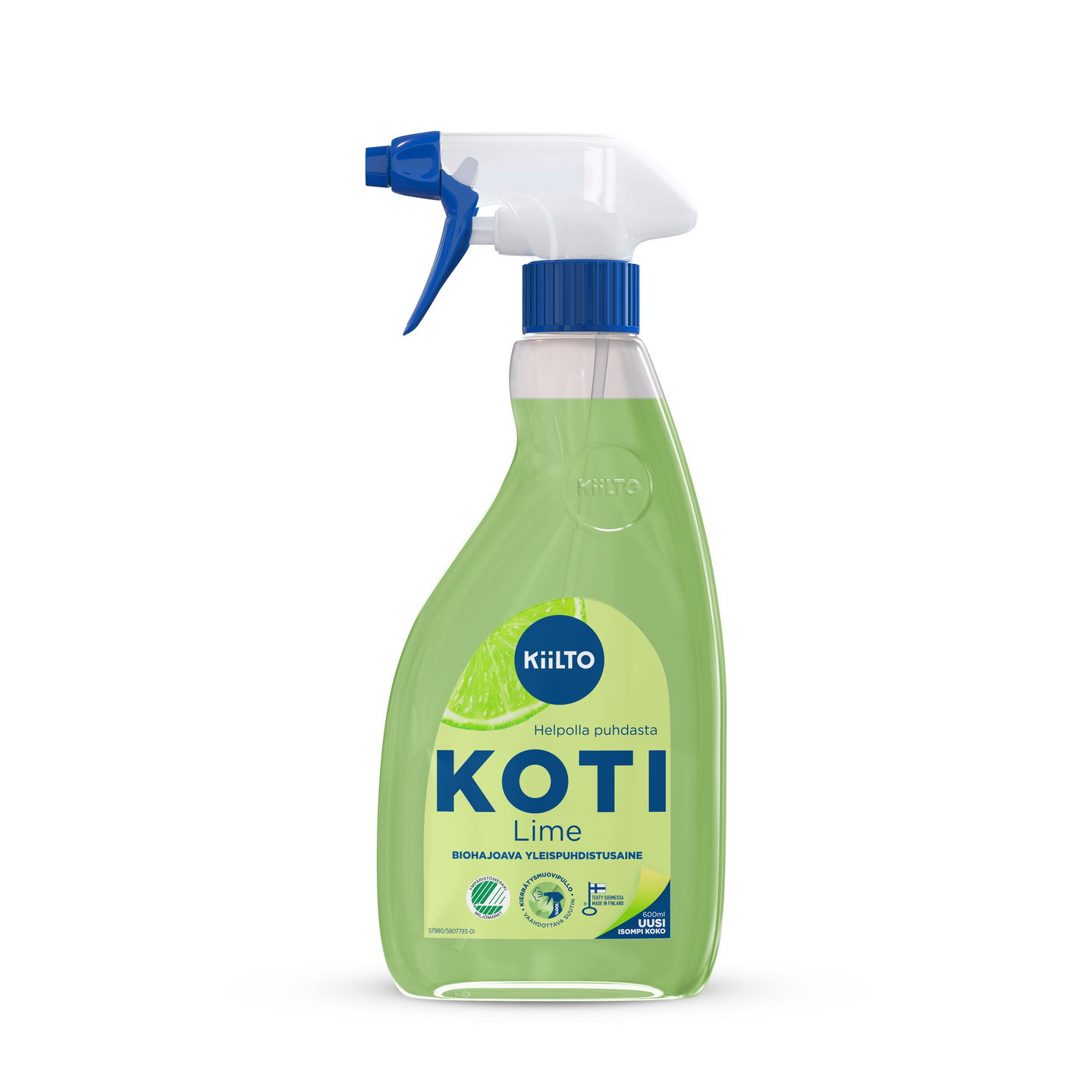 Kiilto Koti biohajoava yleispuhdistussuihke 600ml lime