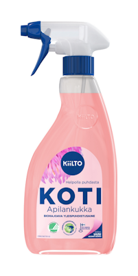Kiilto Koti biohajoava yleispuhdistussuihke 600ml apilankukka