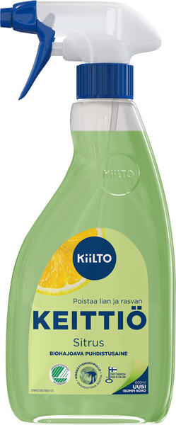 Kiilto biohajoava keittiösuihke 600ml