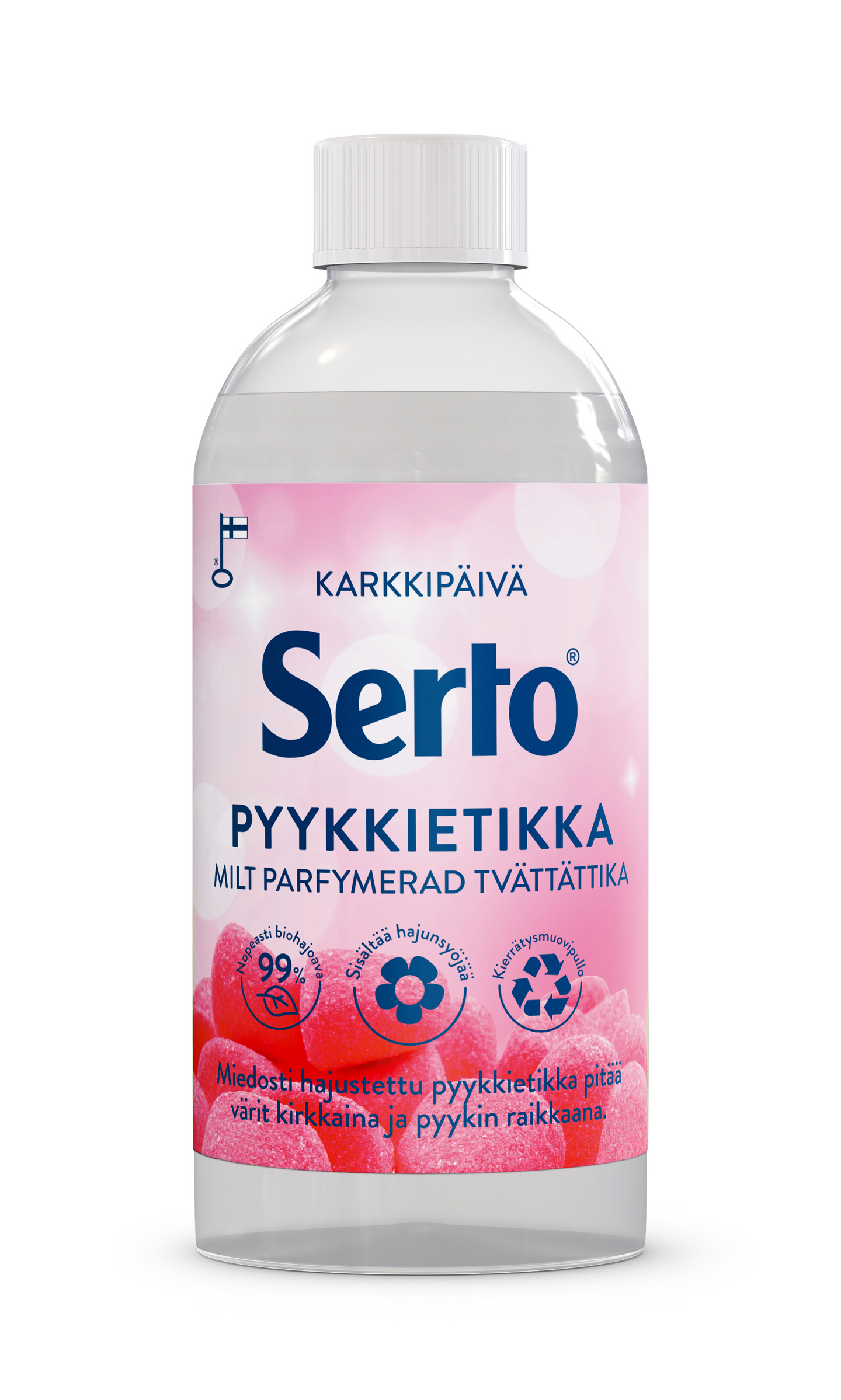 Serto pyykkietikka 475ml karkkipäivä