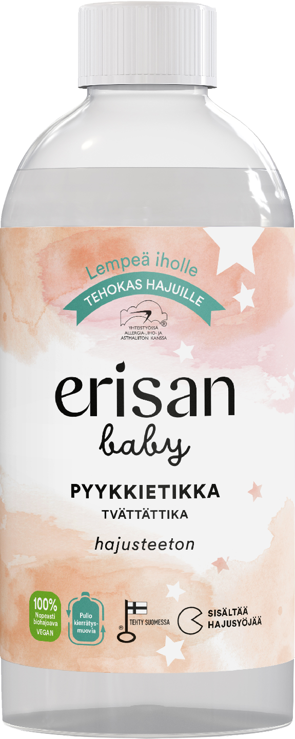 Erisan Baby Pyykkietikka 475ml hajusteeton