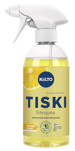 Kiilto biohajoava suihkutettava käsitiskiaine Sitruuna 475 ml