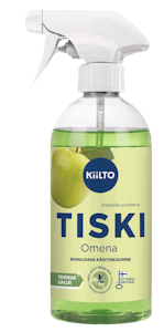 Kiilto biohajoava suihkutettava käsitiskiaine Omena 475 ml