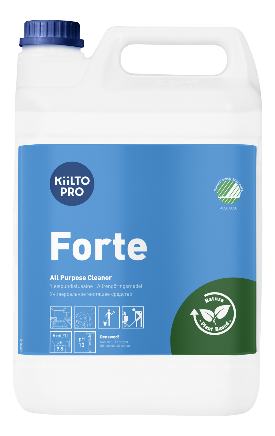 Kiilto Forte 5l yleispuhdistusaine