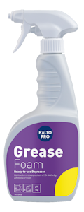 Kiilto Grease Foam 750 ml, käyttövalmis vaahtoava rasvanpoistoaine