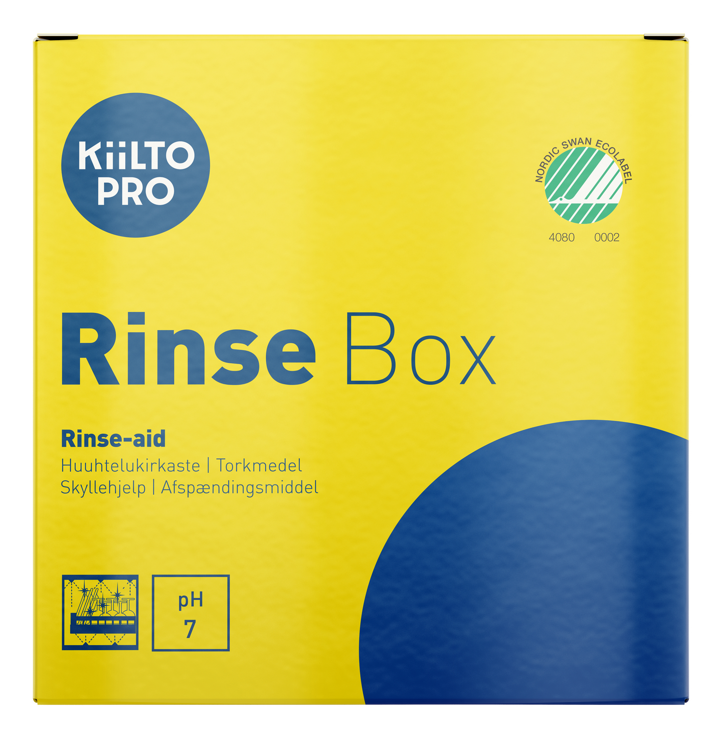 Kiilto Pro Rinse Box Huuhtelukirkaste 10l