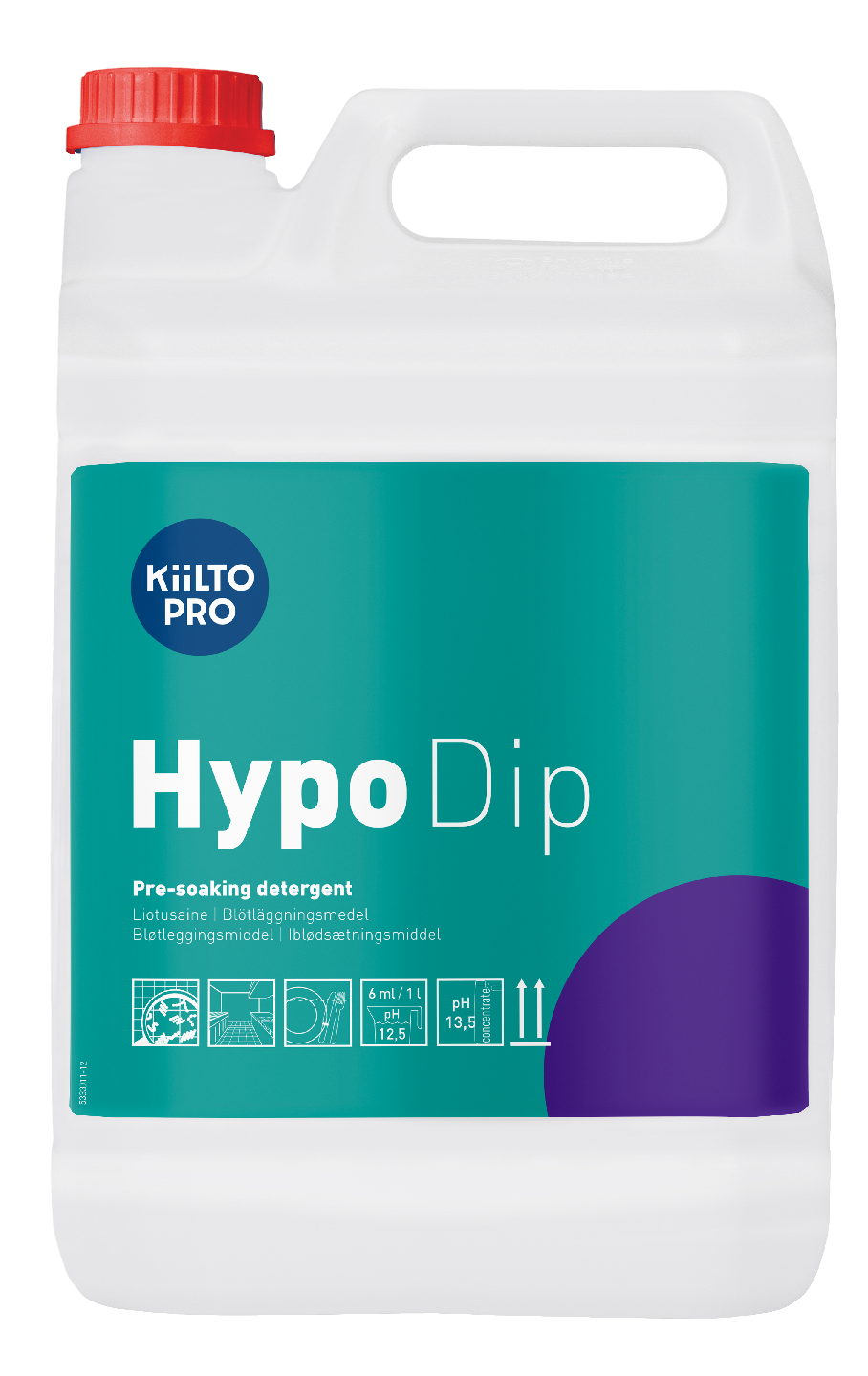 Kiilto Hypo Dip desinfioiva esipesu- ja liotusaine 5l