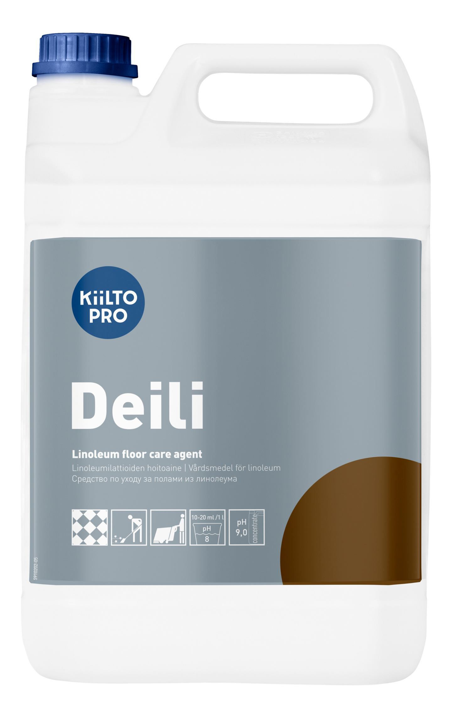 Kiilto Deili 5l linoleumilattioiden hoitoaine