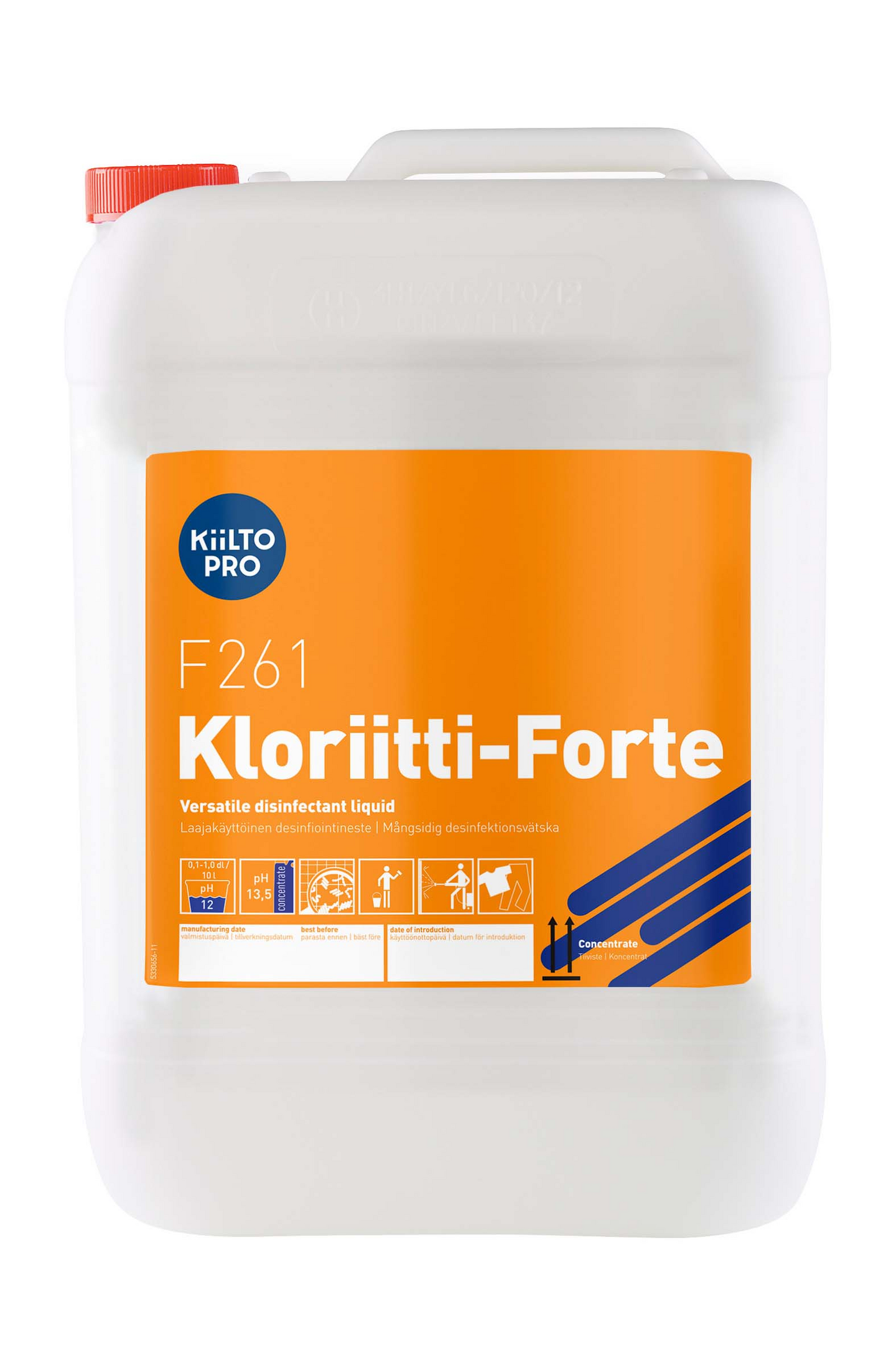 F261 Kloriitti-Forte 10l desinfektioaine