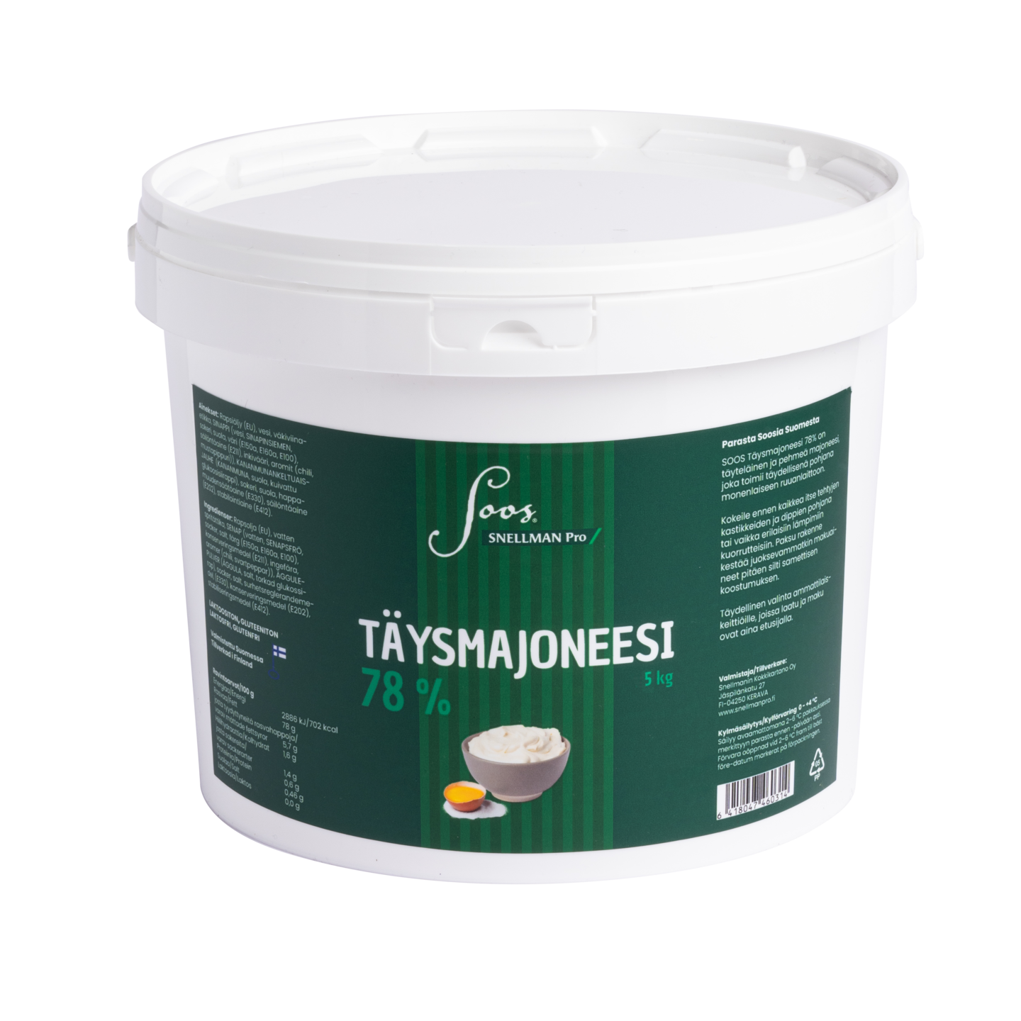 Soos Täysmajoneesi 78% 5kg