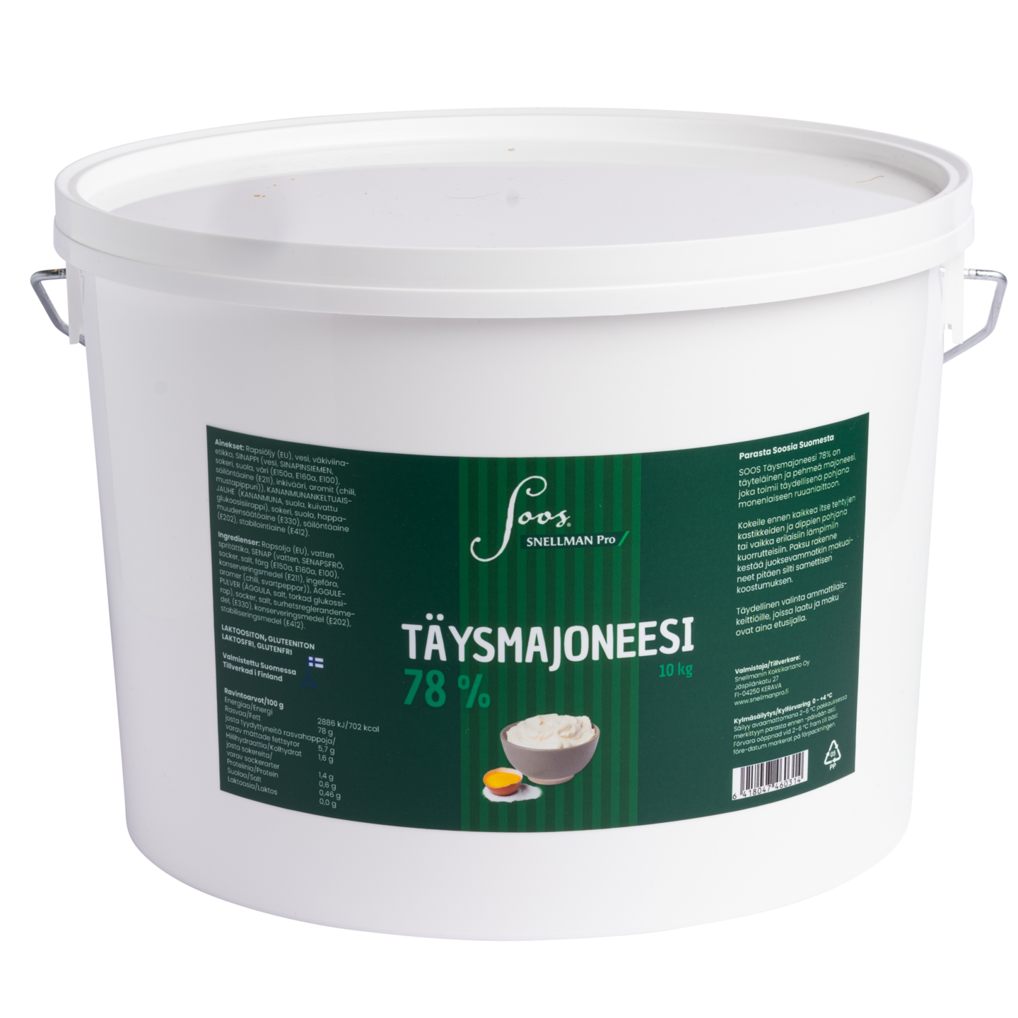 Soos Täysmajoneesi 78% 10kg