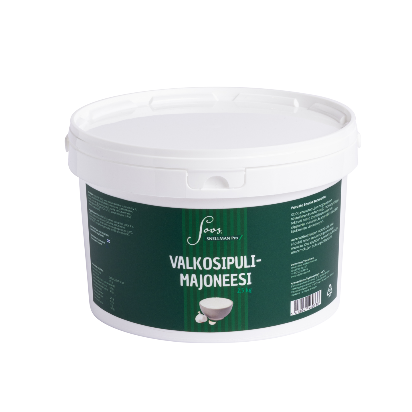 Soos Valkosipulimajoneesi 2,5kg