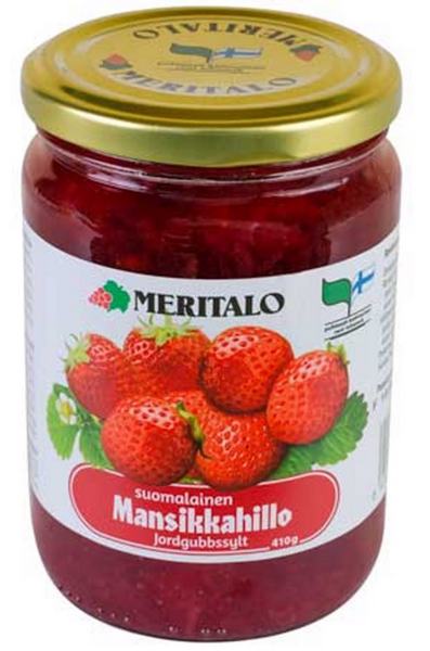 Meritalo Suomalainen Mansikkahillo 410g