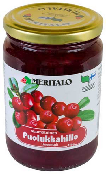 Meritalo Suomalainen Puolukkahillo 410g