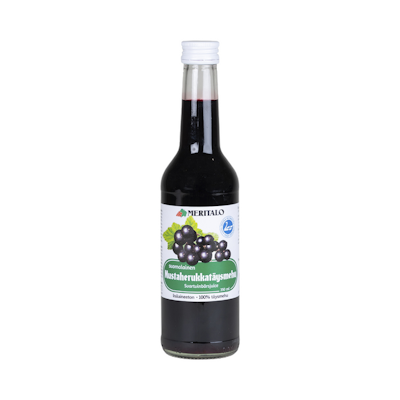 Meritalo Mustaherukkatäysmehu 350ml kotimainen