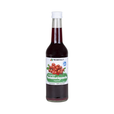 Meritalo Puolukkatäysmehu 350ml kotimainen