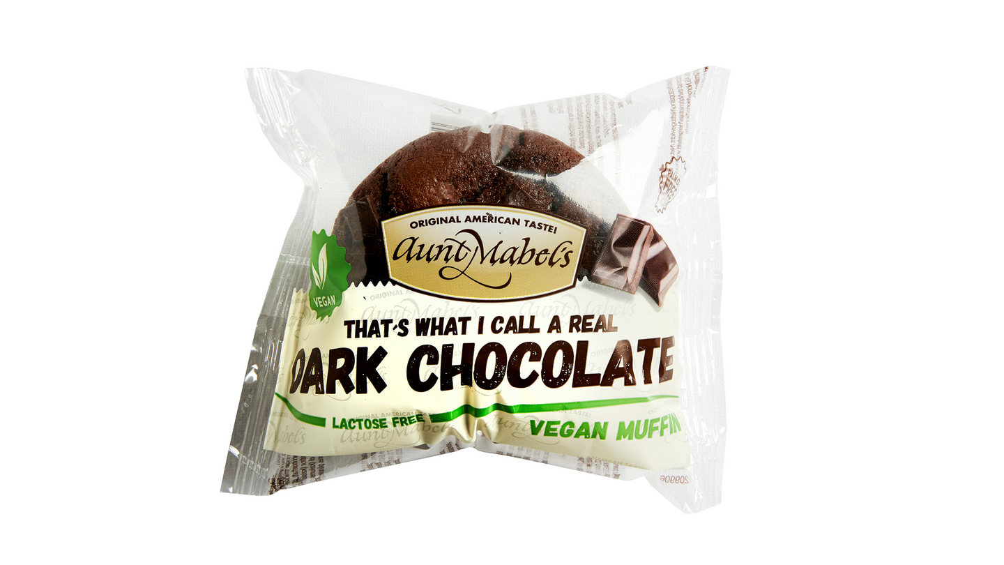 Aunt Mabel's Tuplasuklaamuffinssi 100g vegaaninen