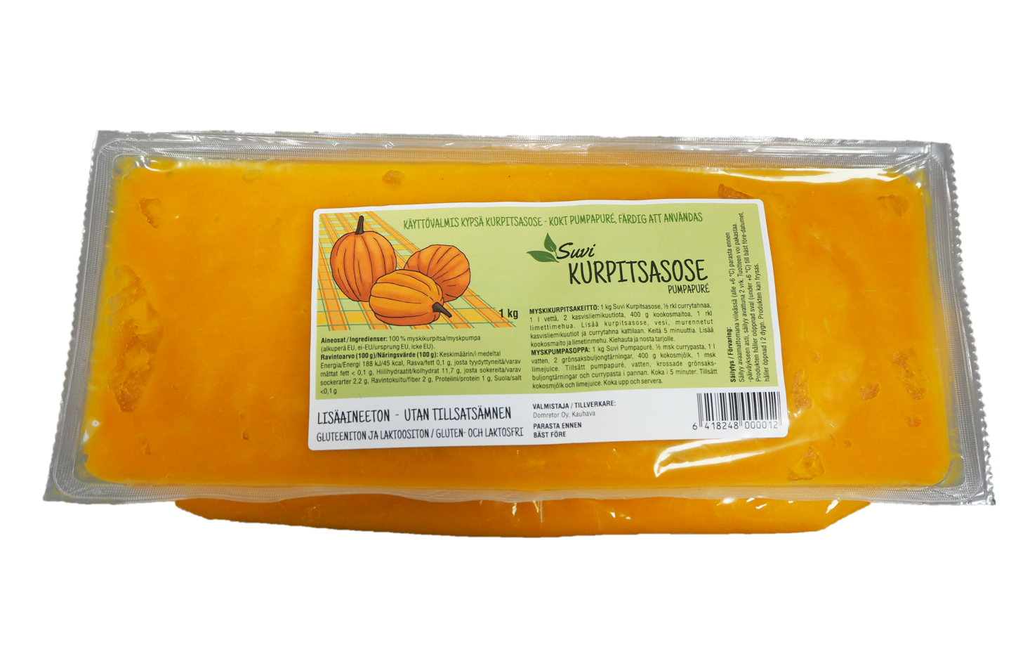Suvi Kurpitsasose 1kg