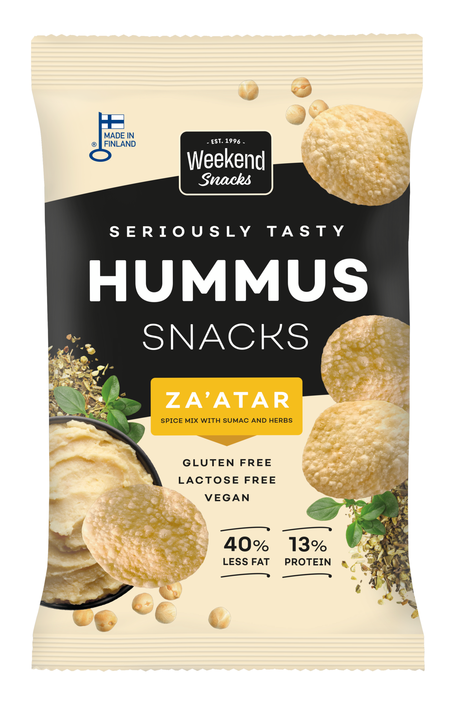 WS hummus snacks 45g zaatar | K-Ruoka Verkkokauppa