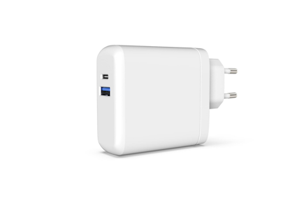 Wave Verkkolaturi USB-C/USB-A 63W pikalataava