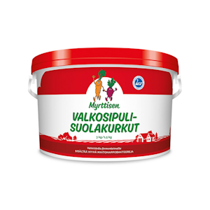 Myrttisen valkosipulisuolakurkut 3kg/1,5kg