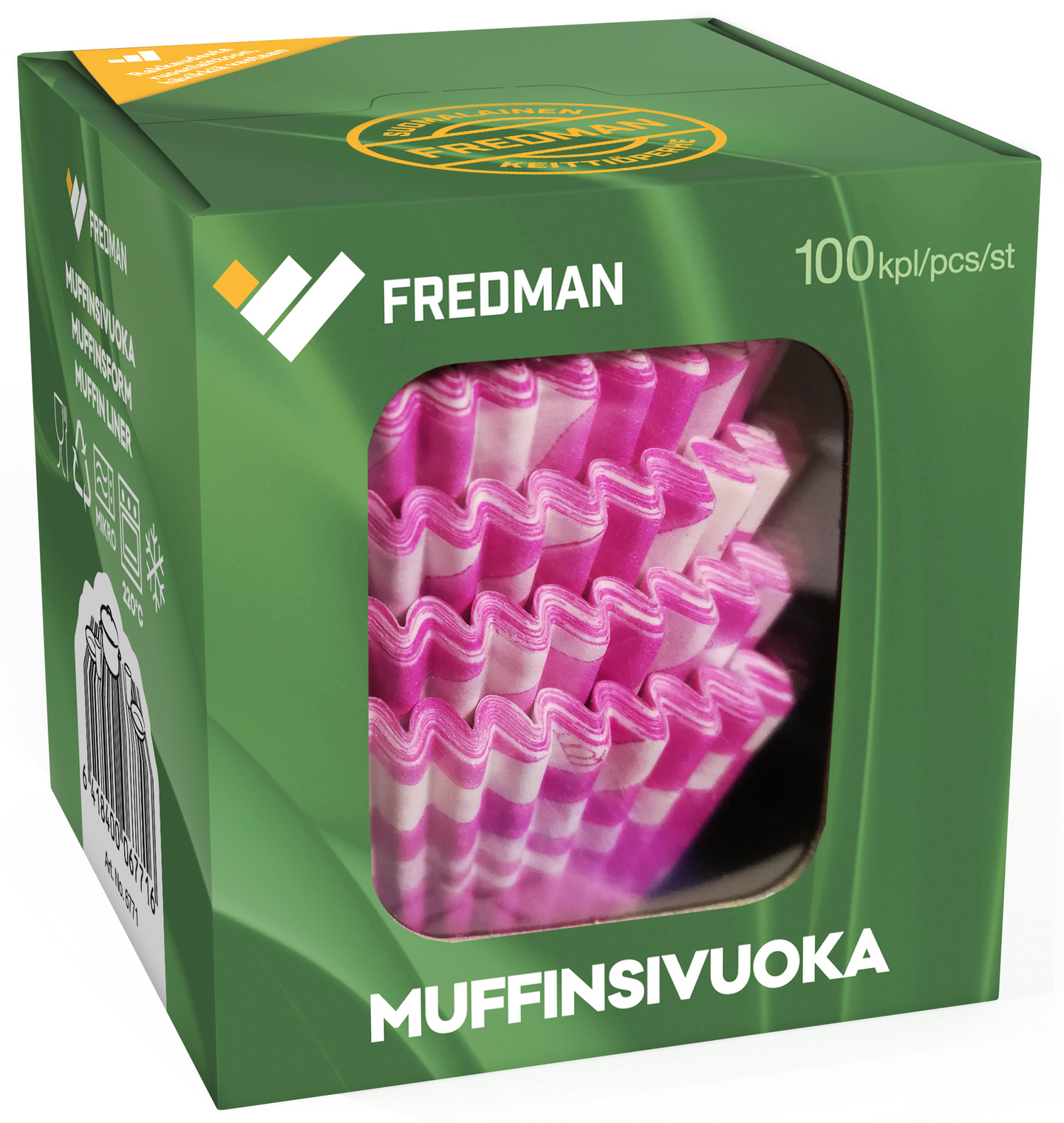 Fredman muffinivuoka 100kpl