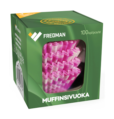 Fredman muffinivuoka 100kpl