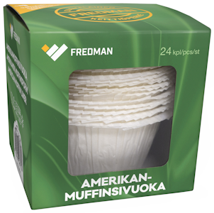 Fredman Amerikanmuffinsivuoka 24kpl