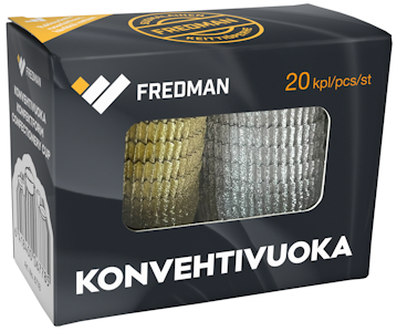 Fredman konvehtivuoka 20kpl