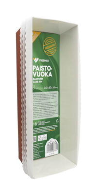 Fredman paistovuoka 1 l kartonkia 3 kpl