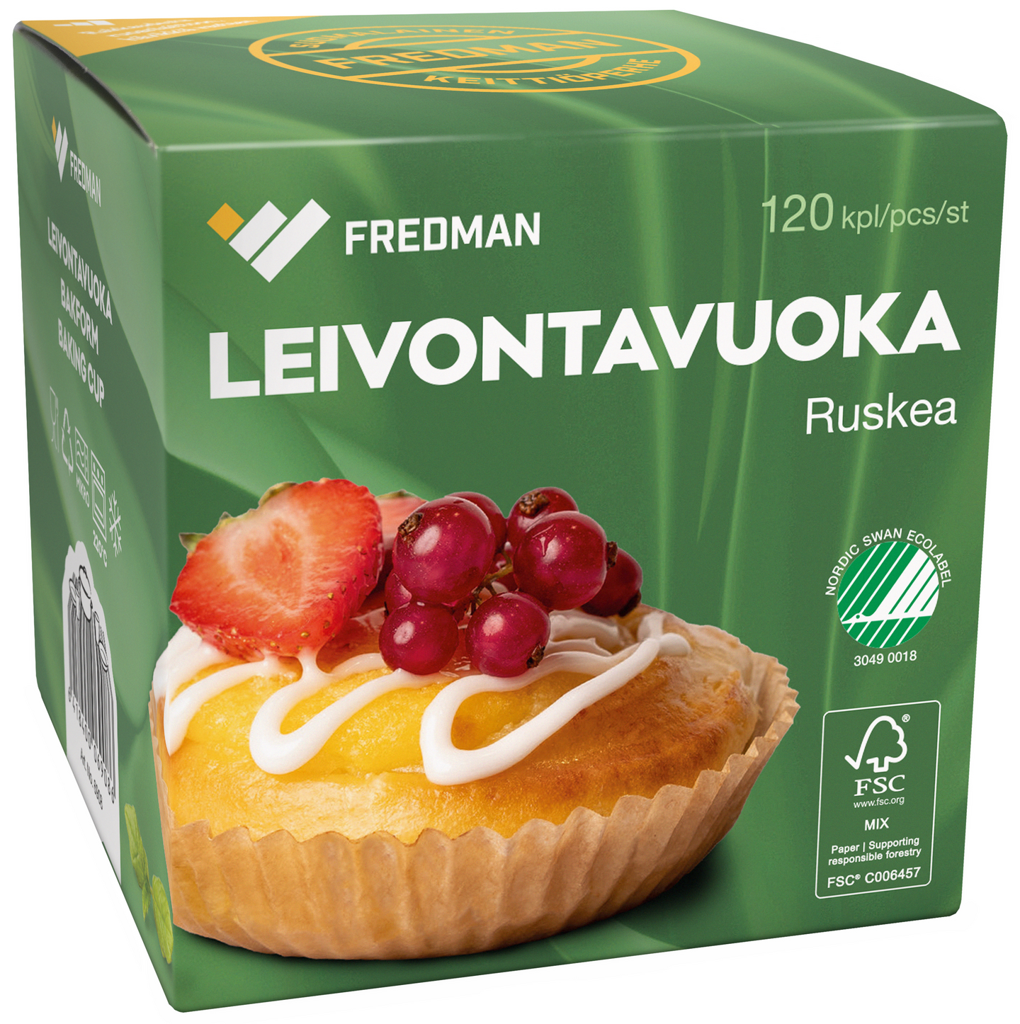 Fredman Eko leivontavuoka 120kpl